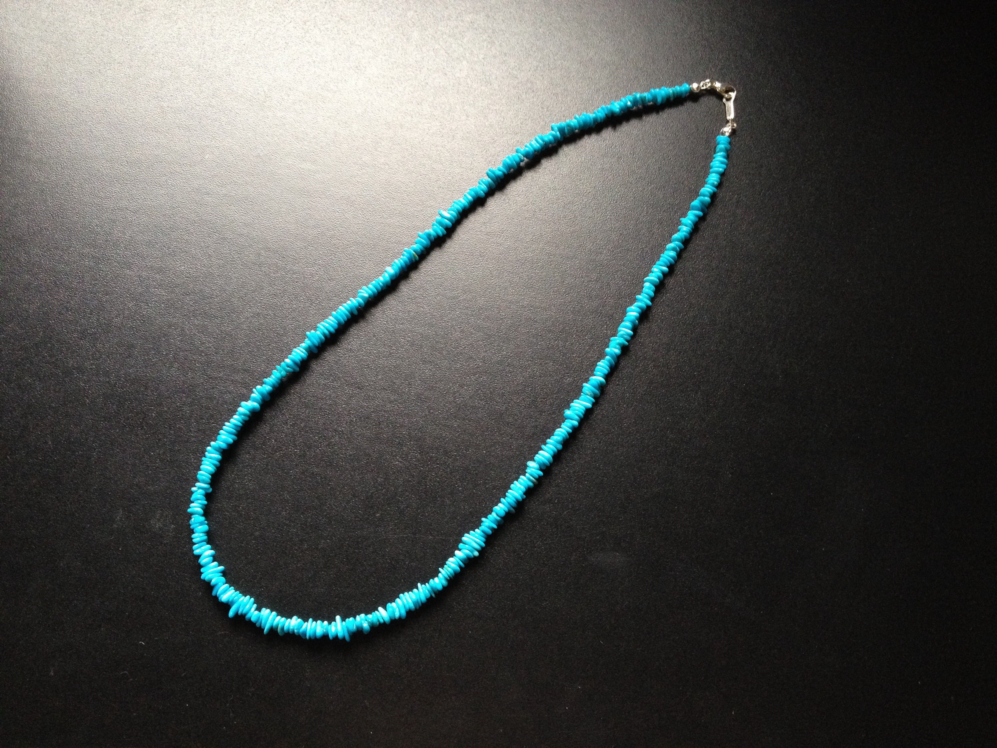 宅配便無料☆ SV925 スリーピングビューティー ターコイズ ネックレス