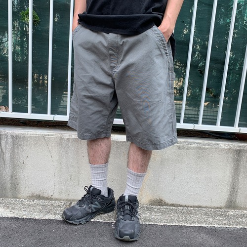 未使用品 Carhartt キャンバスユーティリティワークショーツ W34