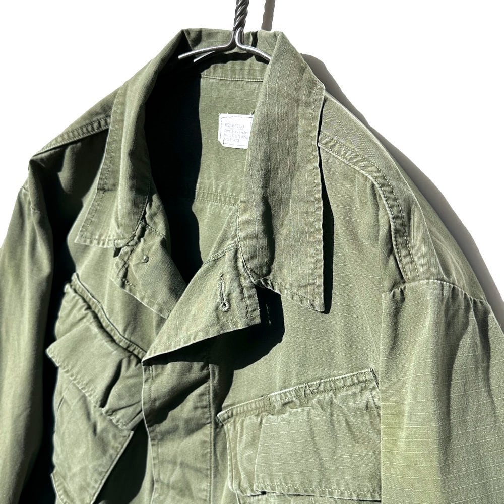ジャケット・アウター 70s us.army 5th jungle fatigue USARMY] Jungle Fatigue Ripstop Military Jacket Medium-Regular