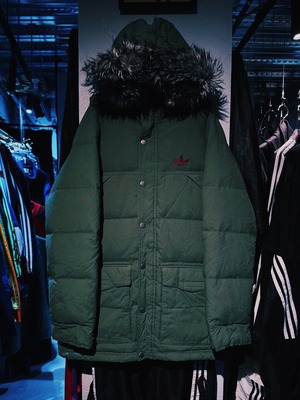 【D4C】"ADIDAS Originals" trefoil logo design far switching hoodie puffer jacket