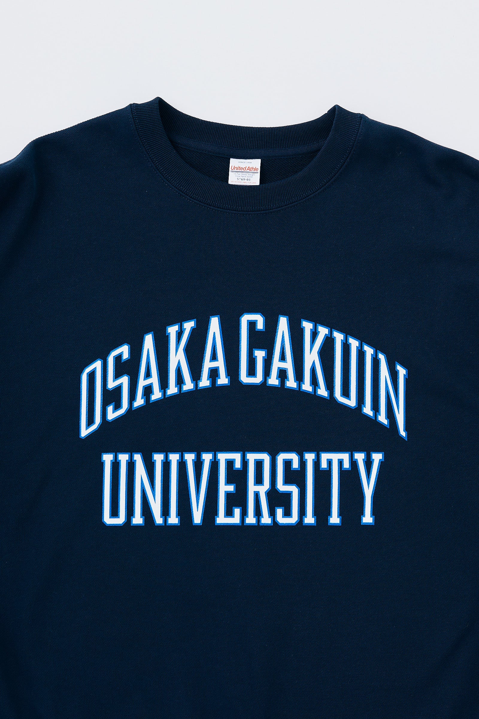 25AW OSAKA GAKUIN UNIV SWEAT（navy × white） | STANDSEVEN