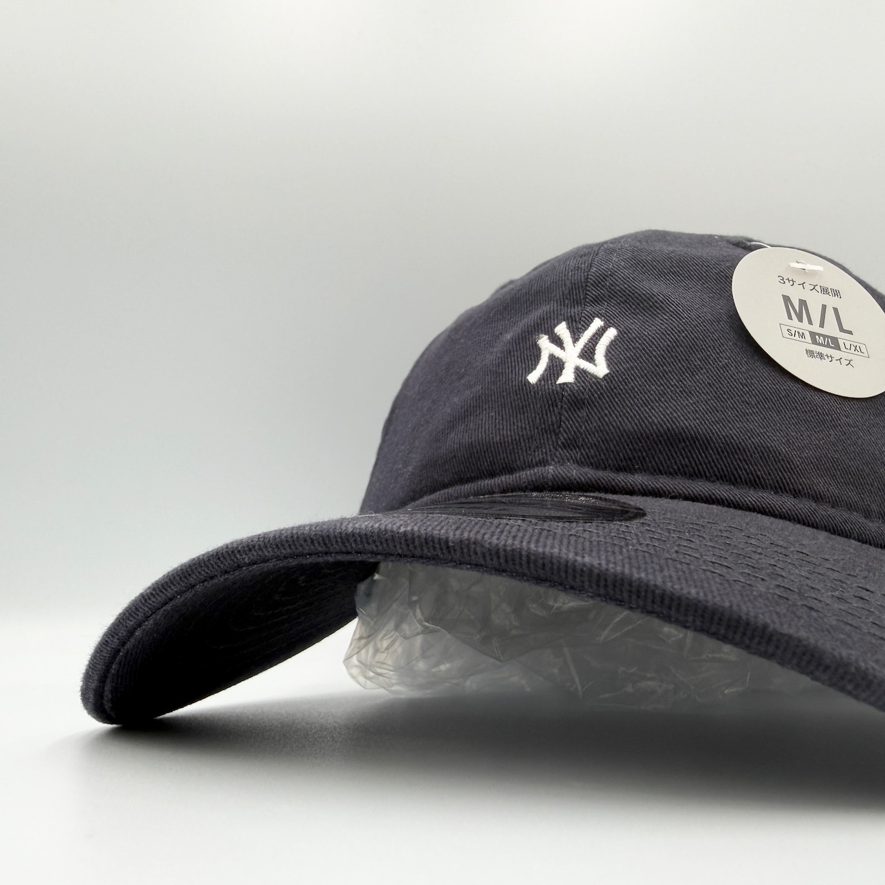 NEW ERA 9TWENTY/920 ウォッシュドコットン Mini Logo ニューヨーク・ヤンキース Navy/White