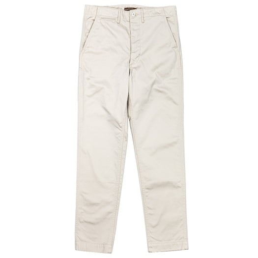 WORKERS(ワーカーズ)～Officer Trousers Slim Type2, Pearl White