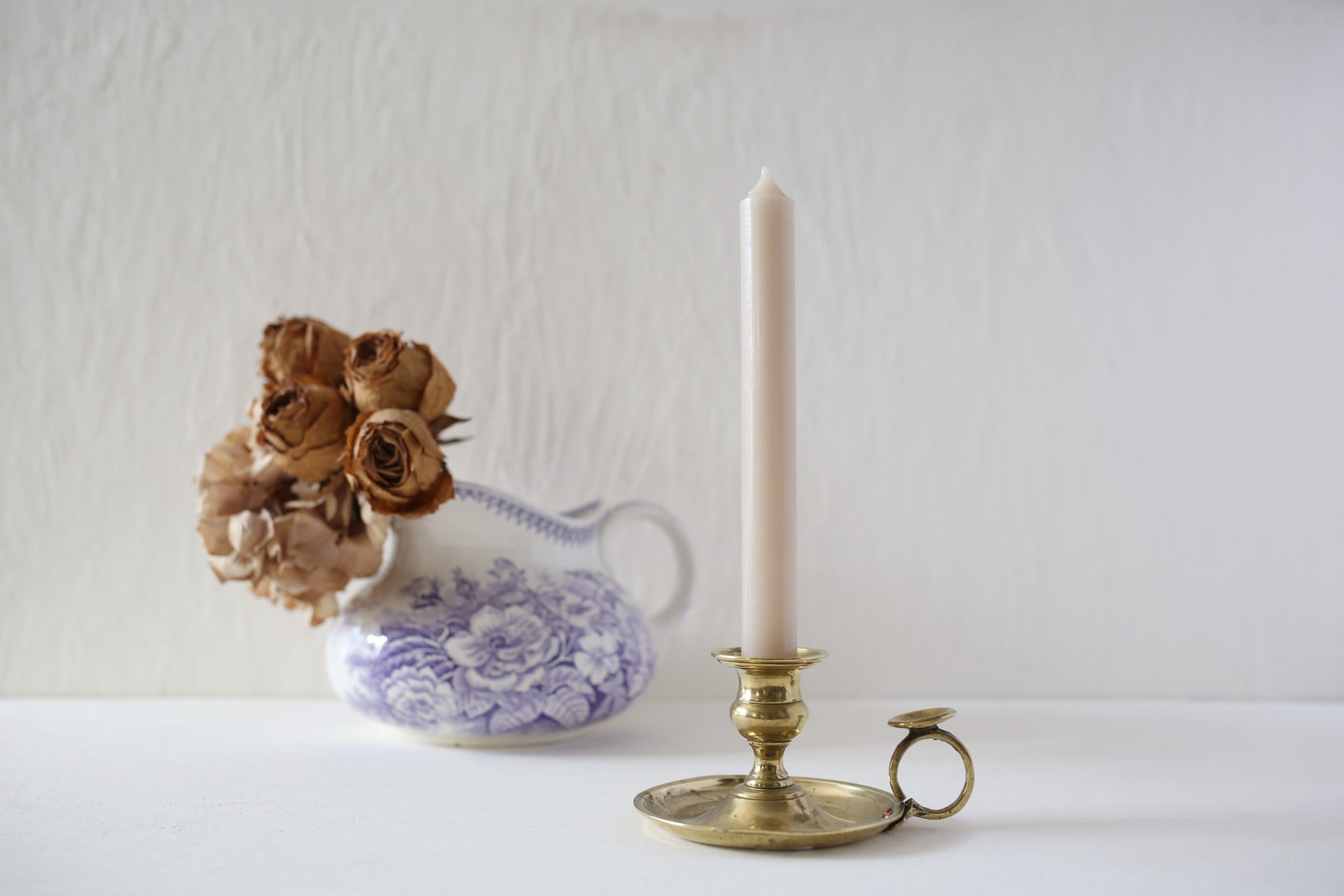 フランス アンティーク ヴィンテージ 真鍮 キャンドルスタンド