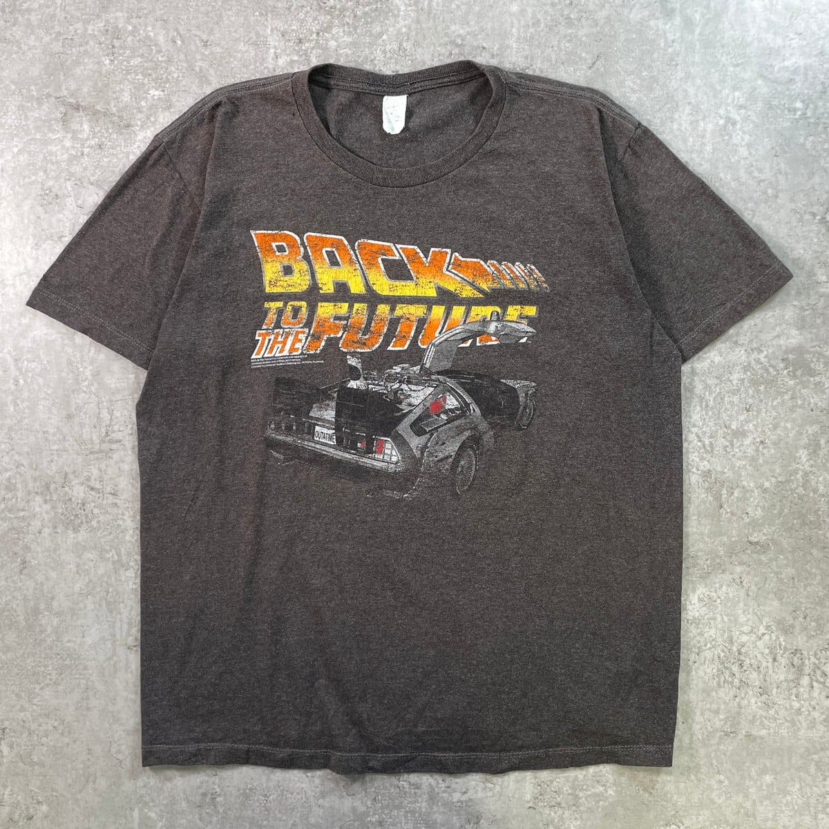 ヴィンテージ メンズ バックトゥザフューチャー tシャツ バック