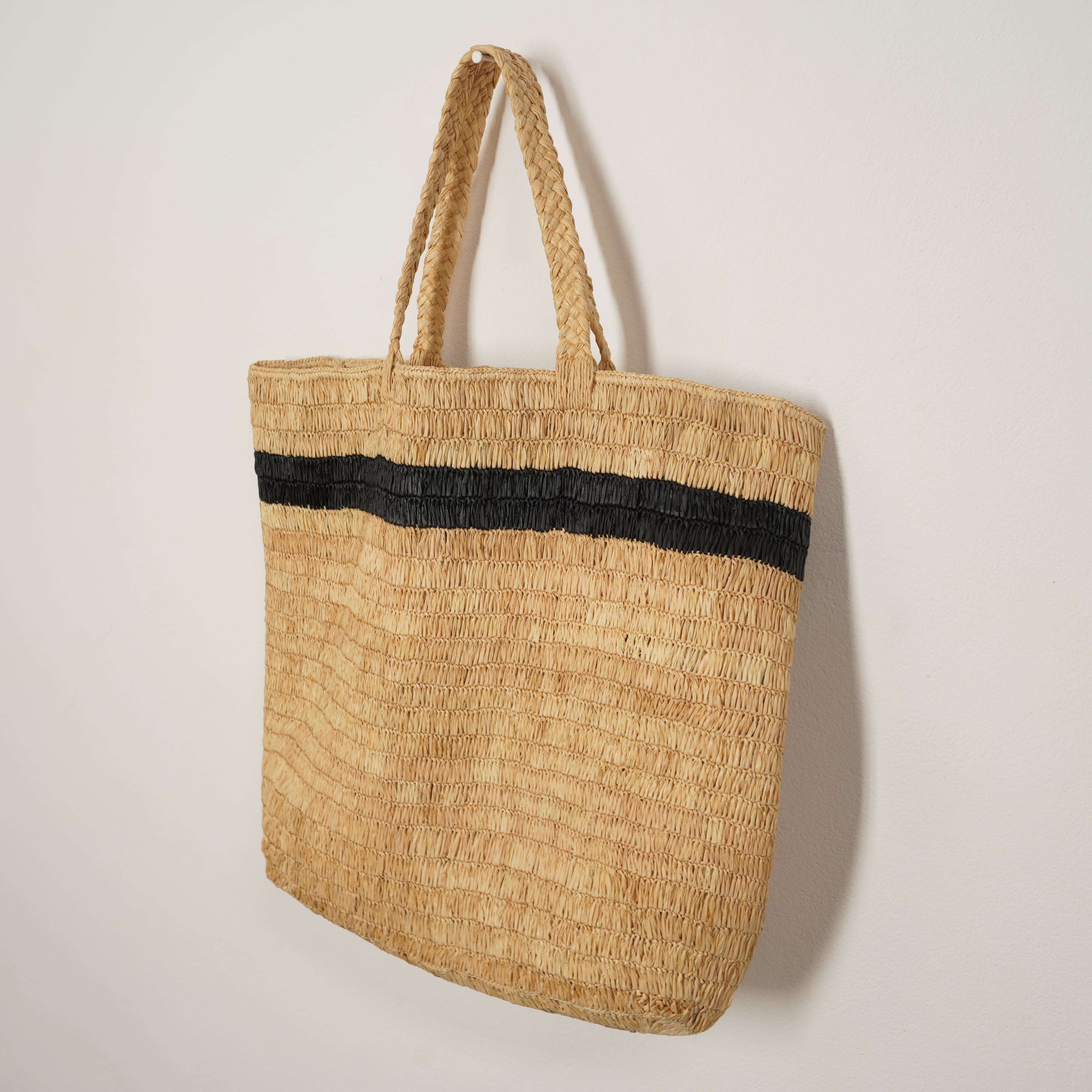 Line tote bag - Color line (XXL) | AMPIANA