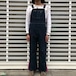 濃紺 70s USA製 Sears オーバーオール シアーズ ヴィンテージ デニム ベルボトム リメイク サロペット つなぎ ワークパンツ インディゴ 80s