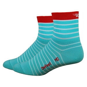 DeFeet (ディフィート) AI 3" ソックス     sailor（Neptune/Red）女性用　 SMALL