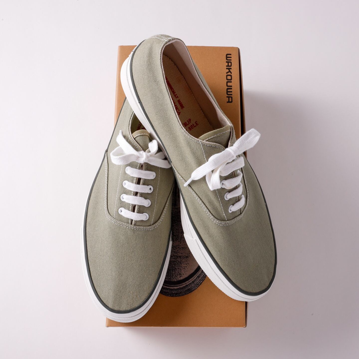 未使用】 ANATOMICA WAKOUWA deck shoes sneaker SAGE Alden last