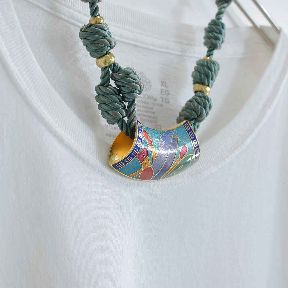 Asian Vintage エスニック デザイン ネックレス 首飾り アクセサリー