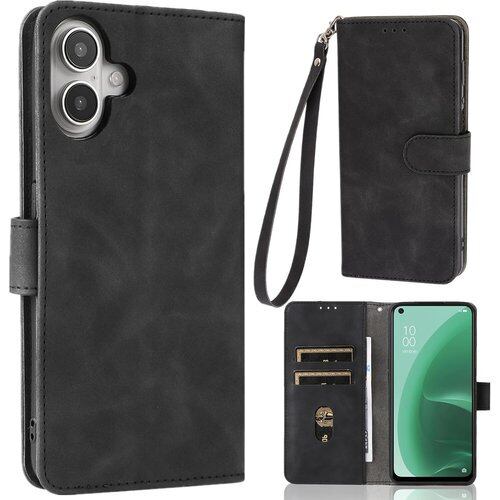 iPhone 16 ケース 手帳型 ストラップ 一本付 適用 iPhone16 ケース アイフォン16 カバー アイフォン 16 スマホケース アイホン 16 アイホン16 ケース iPhone16ケース いphone 16 手帳 case Heofuixt スタンド ストラップ付き 窓口式 カード入れ マグネット 手帳ケース カードケース つや消し 落ち着いた色 ブラック 3393