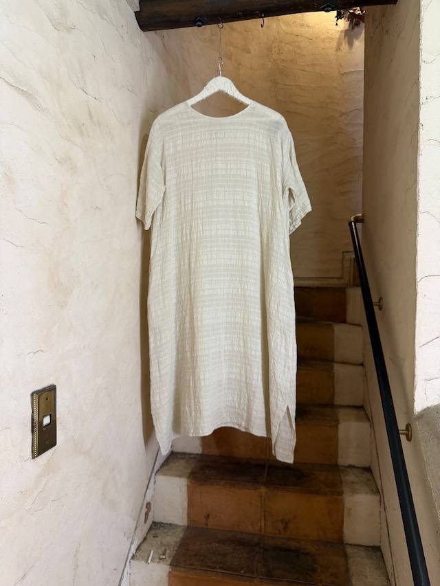 VLAS BLOMME | L/C WAVE STRIPE DRESS