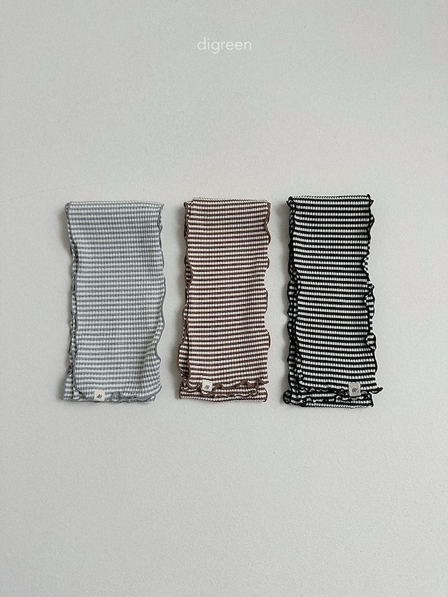 韓国子供服 / Digreen / 26Autumn / hemp scarf / スカーフ *one size*