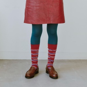 Border line wool Long women