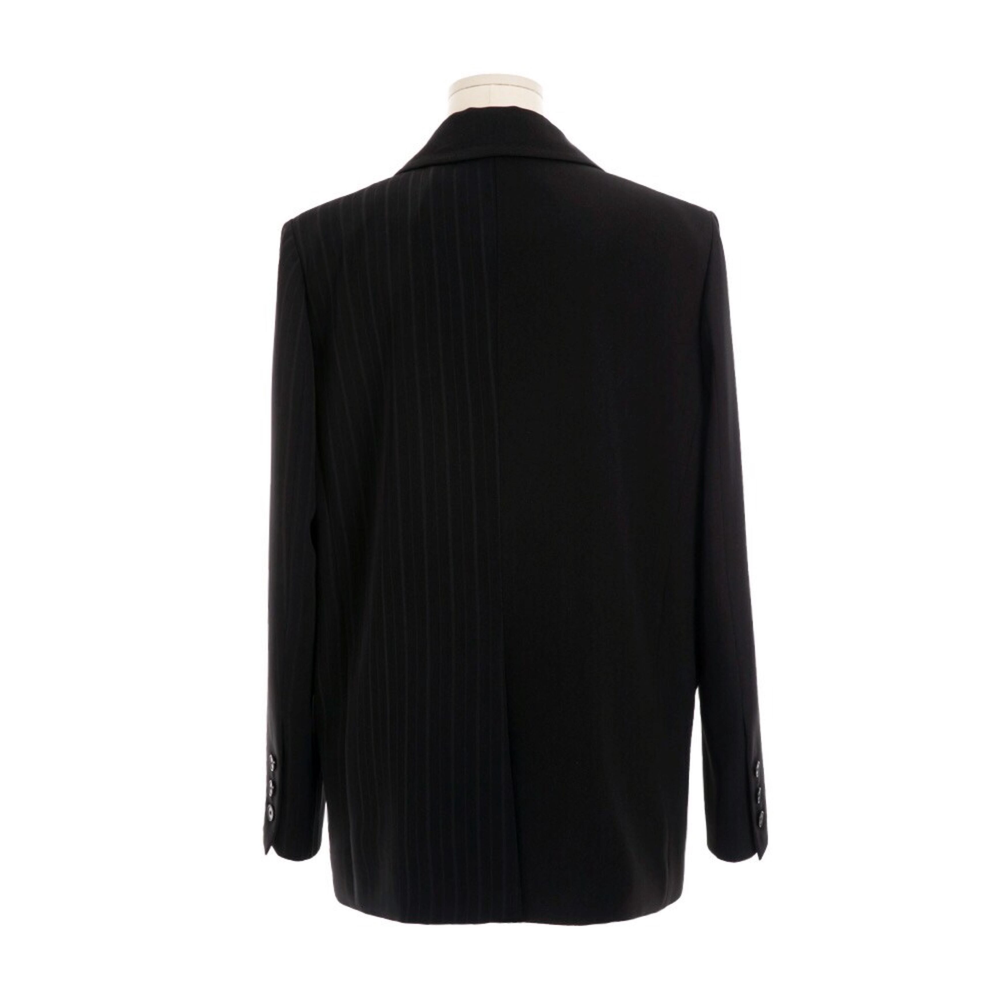 ETMON] Single Stripe Jacket, Black 正規品 韓国 ブランド 韓国