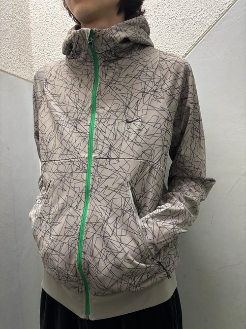 00's "nike" jersey hoodie