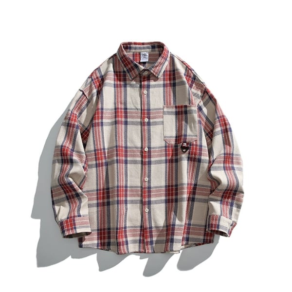 Check design shirt C3751