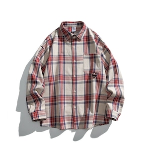 Check design shirt C3751