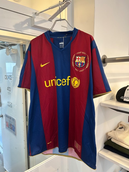 2007-2008 FC Barcelona Camp Nou 50th Anniversary jersey