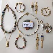 カラフル　天然石ブレスレット［GKB009］