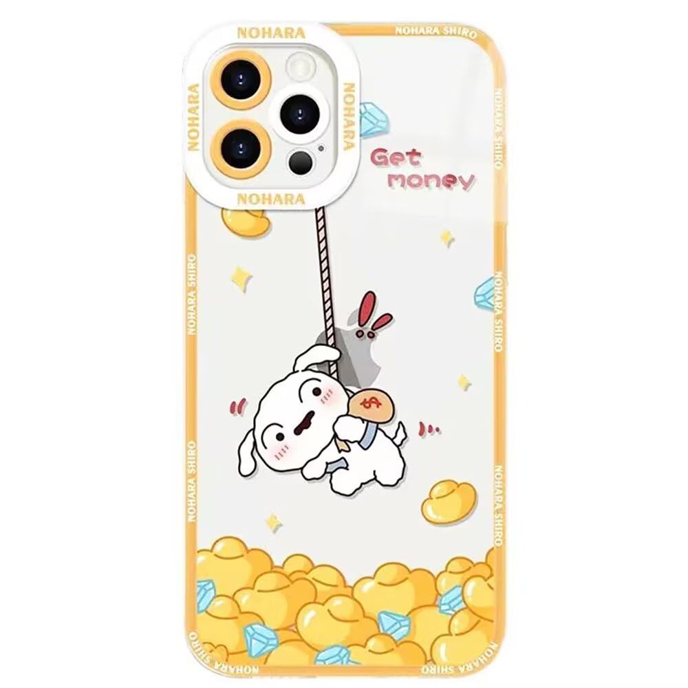 かわいい iphone se 第2世代 第3世代 用 ケース クレヨンしんちゃん スマホケース しんちゃん アイフォン7 8 SE 2 3 用 カバー 4.7インチ TPU クリアケース バンパー 薄型 超軽量 レンズ保護 iPhone 7/8/SE2/SE3 用 透明 A