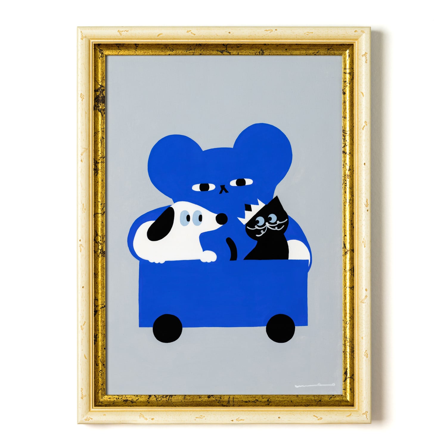 2022年購入　umao 原画　we くまとねこ 会場売約済】umao 後期原画作品R 窓辺とねこ | TOKYO PiXEL. shop