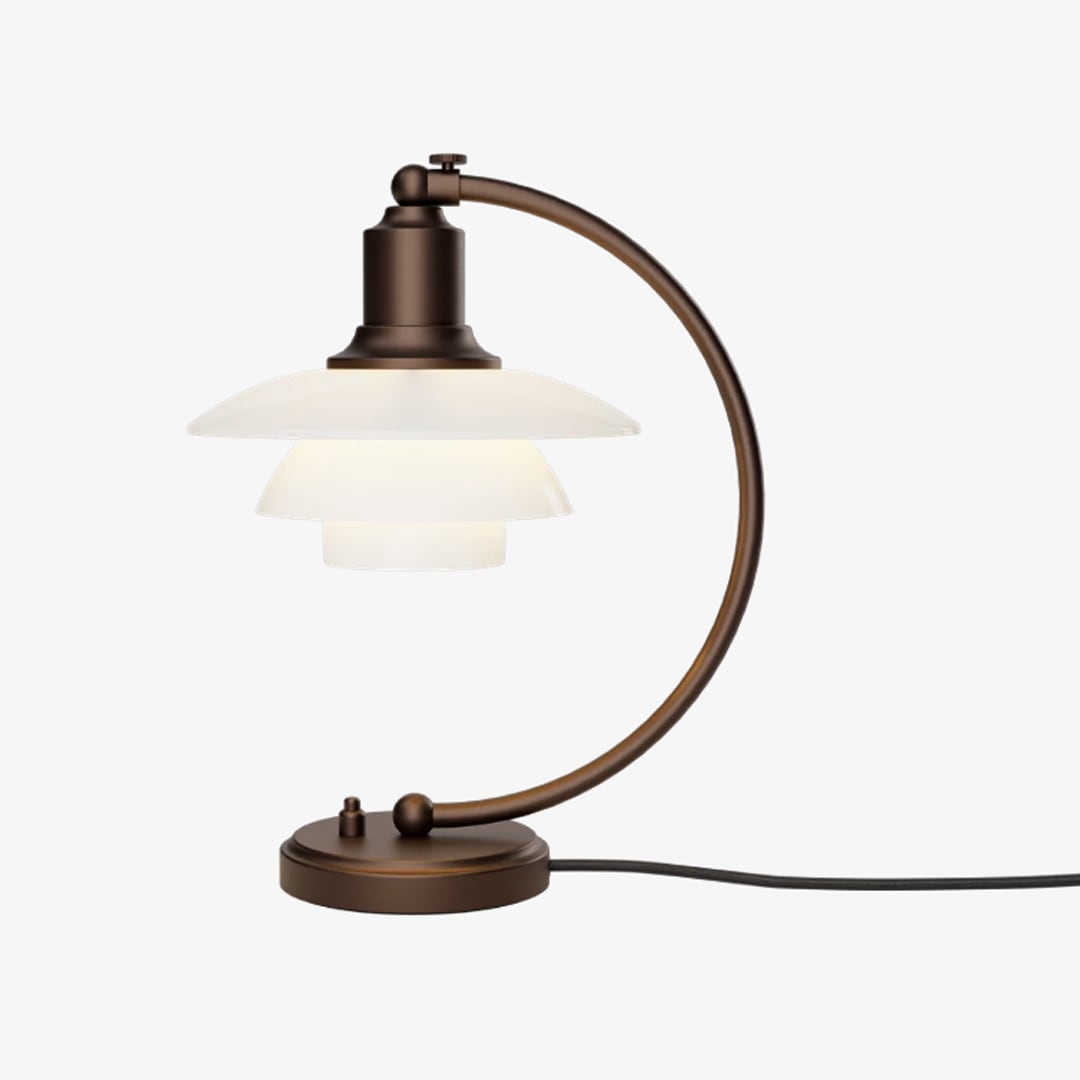 2025年6/1発売》PH 2/2 LUNA AGED BRASS OPAL TABLE［ルイスポールセン