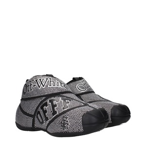 【新品】OFF-WHITE オフホワイト メンズ スニーカー ラバー ブラック OMIA29GLEA001STRASS7210