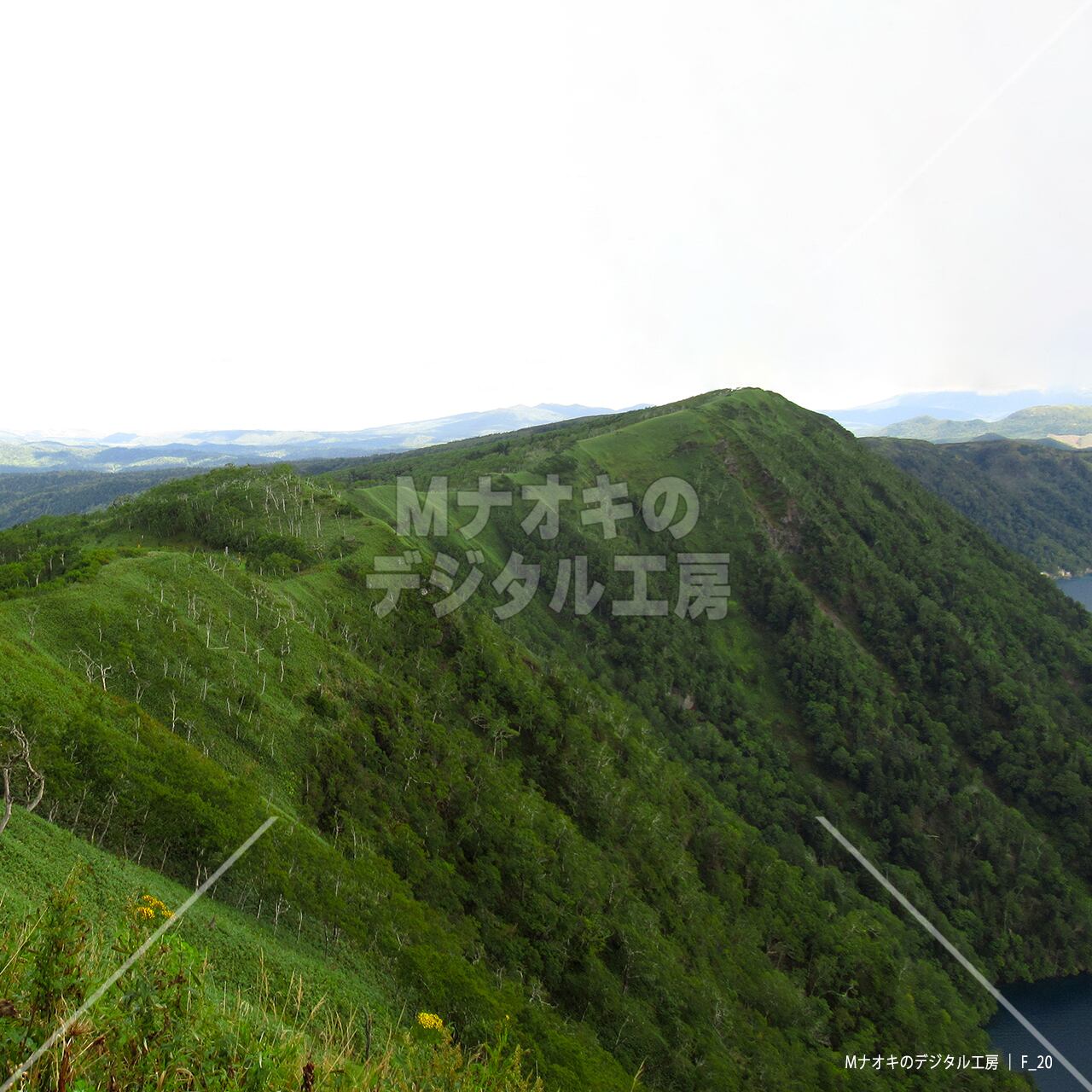 摩周の峰 弟子屈町　 Mashu Peak Teshikaga Town