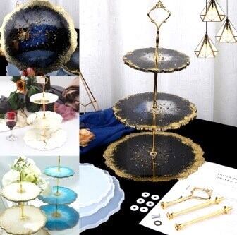 エタージュラ(3段)ティースタンド シリコンモールド | シリコン