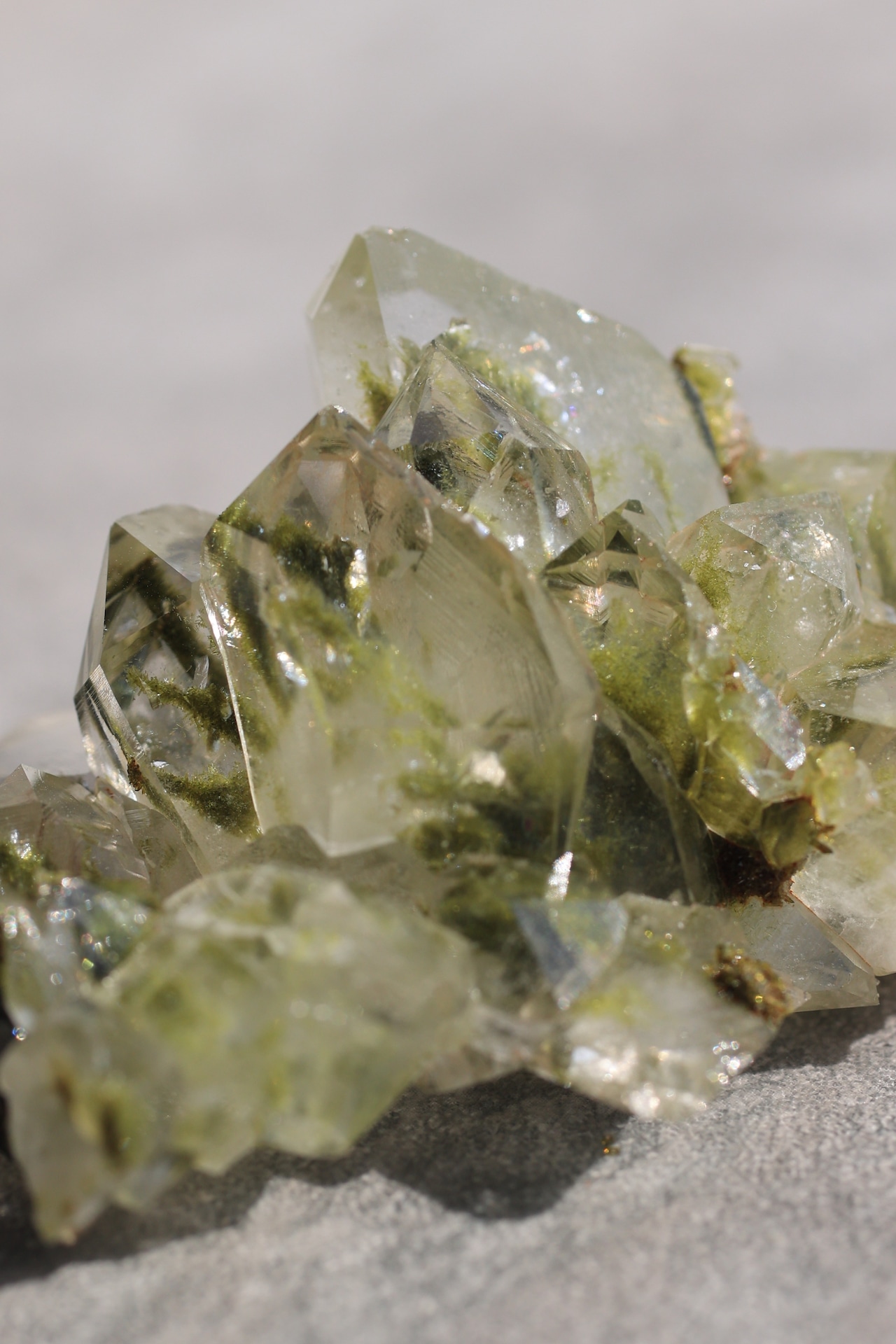 エピドート「自然と時間」Epidote|天然石 原石 鉱物 パワーストーン | EP-U-001