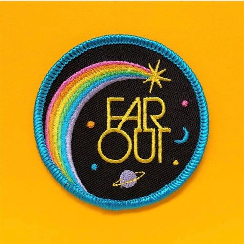 ”FAR OUT” Iron-On Patch
