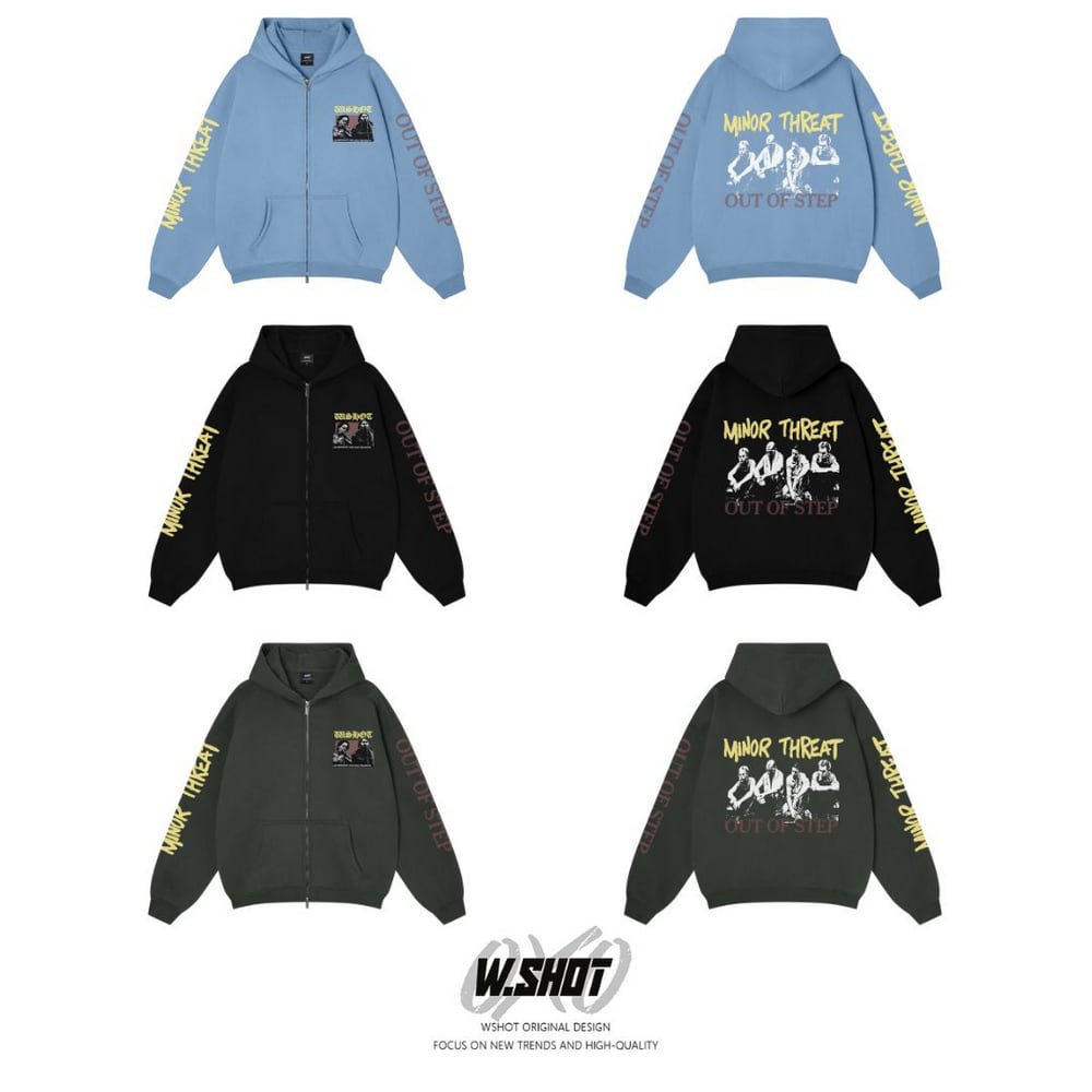 WSHOT Original Rebellion Zip Hoodie WS143 | wshot