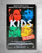 ラリー・クラーク監督映画 『KIDS』1995年ドイツ公開時の告知ポスターb
