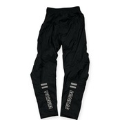 NANKAI ナンカイ 裾ロゴ 中綿入り ナイロン ライディングパンツ サイズ XL /ブラック系 南海部品 バイクウェア レインパンツ