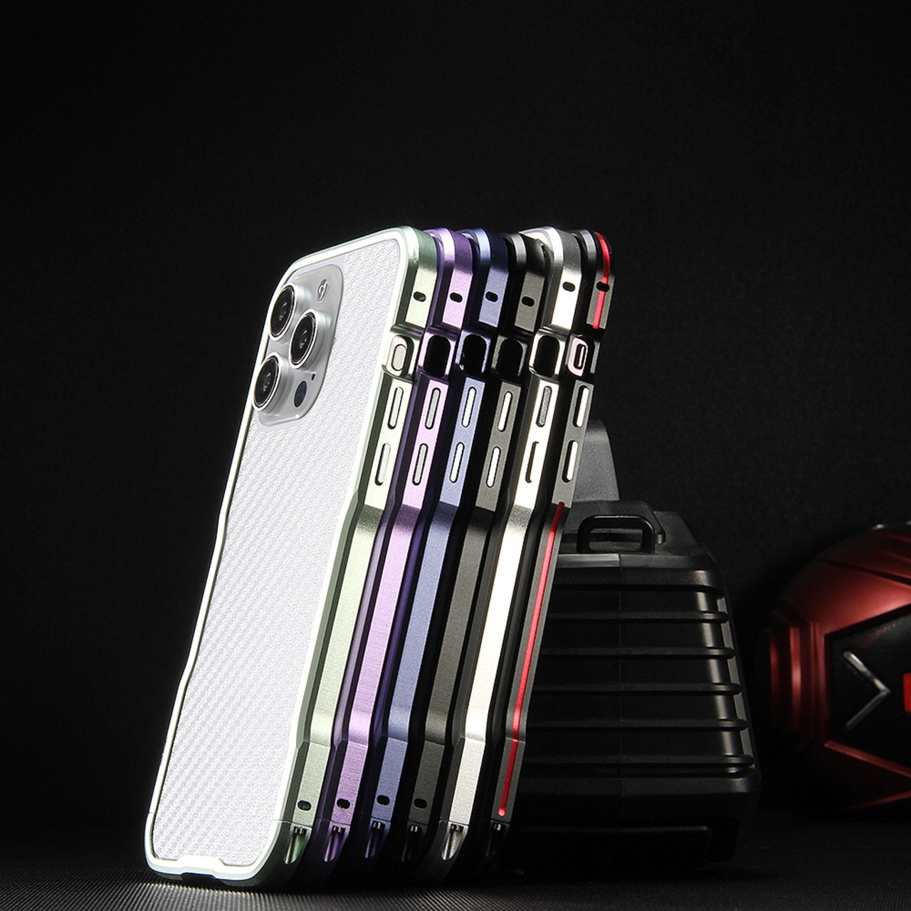 ◆iPhone 16/15/14/13/Pro/Pro Max/Plus/e/Mini◆Minimal Curve Metal Frame Case / ミニマル カーブ メタル フレーム スマホケース
