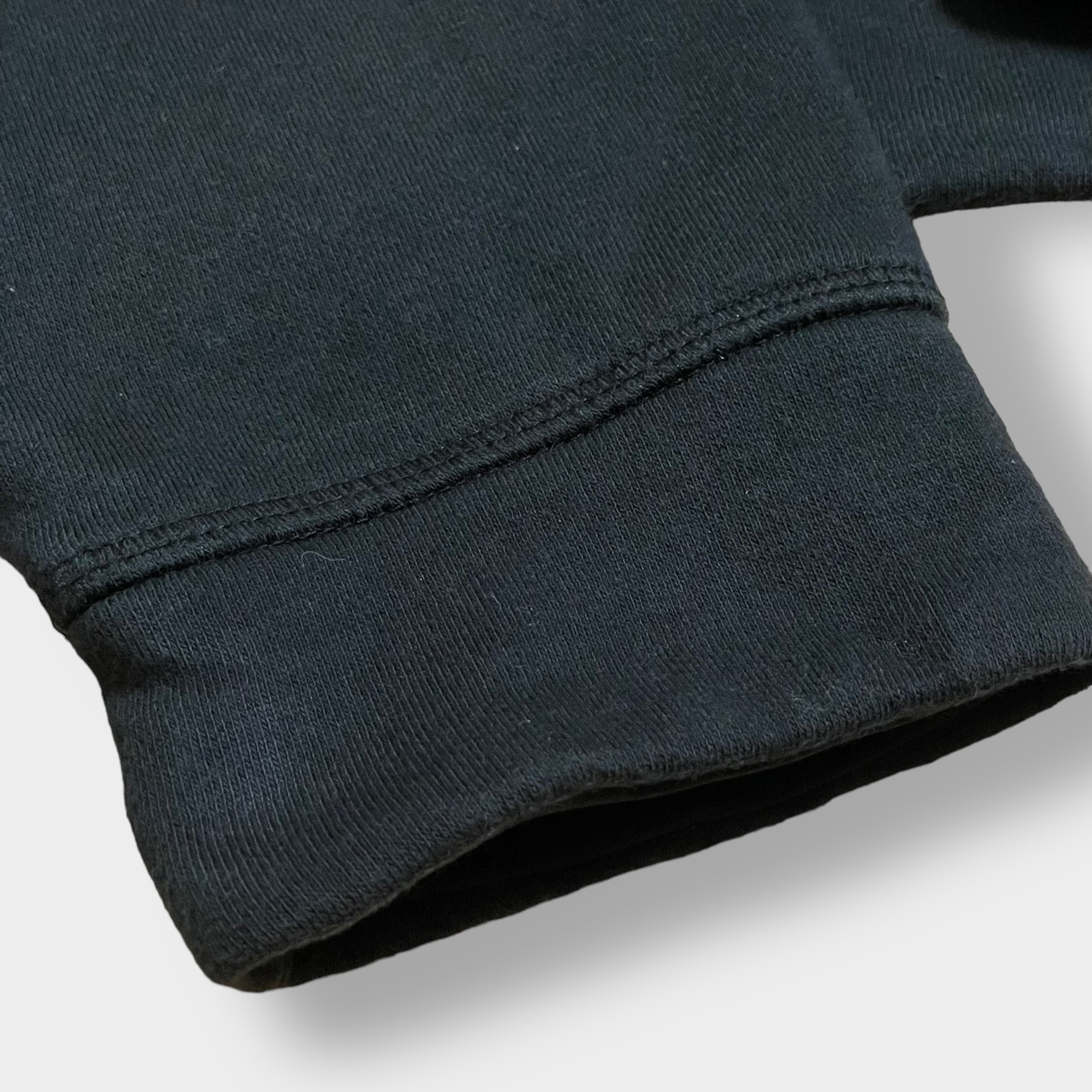 adidas プリント パフォーマンスロゴ パーカー M プルオーバー スウェット フーディー アディダス ラグランスリーブ 黒 us古着