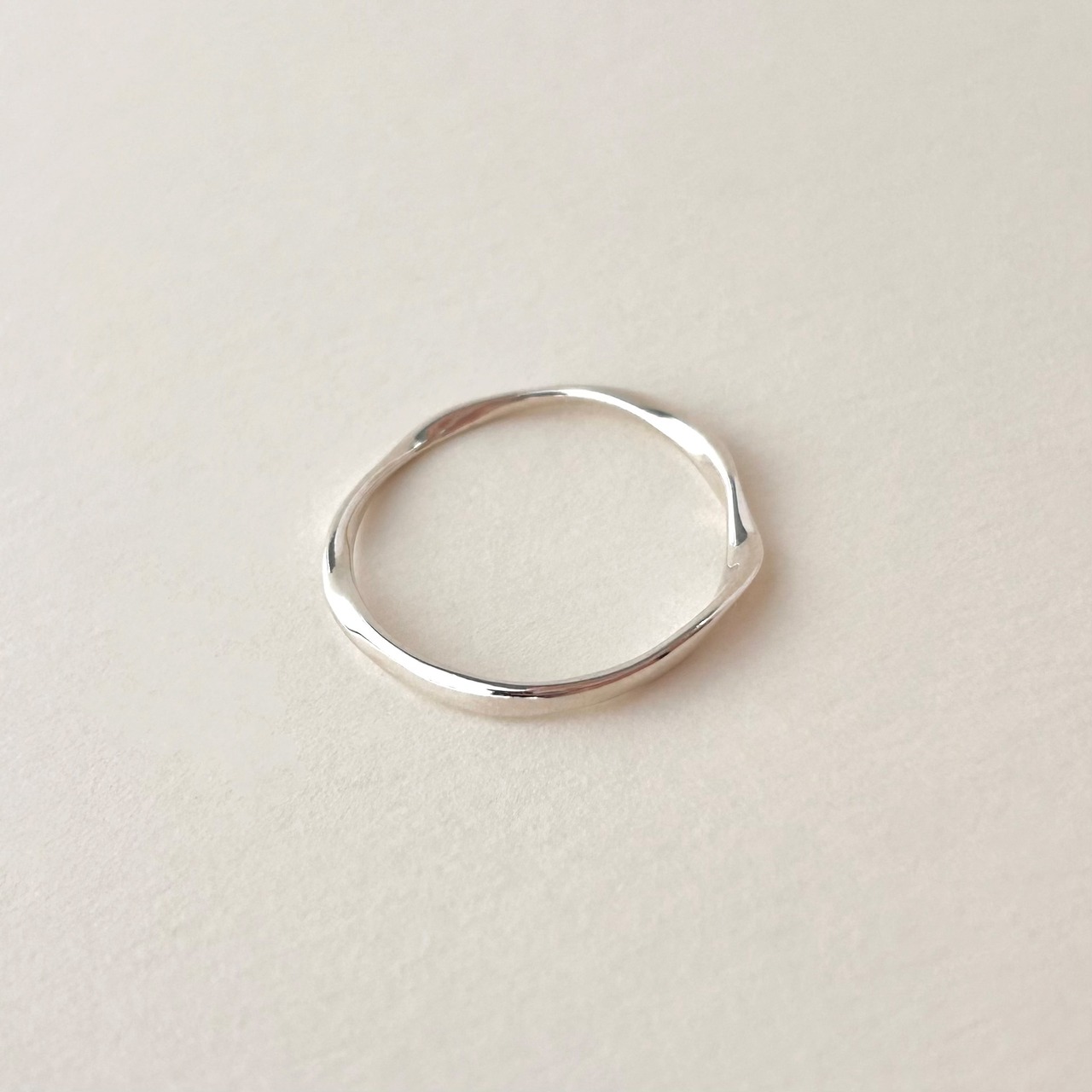 nacoのほそゆるしるば｜silver925 リング