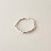 nacoのほそゆるしるば｜silver925 リング