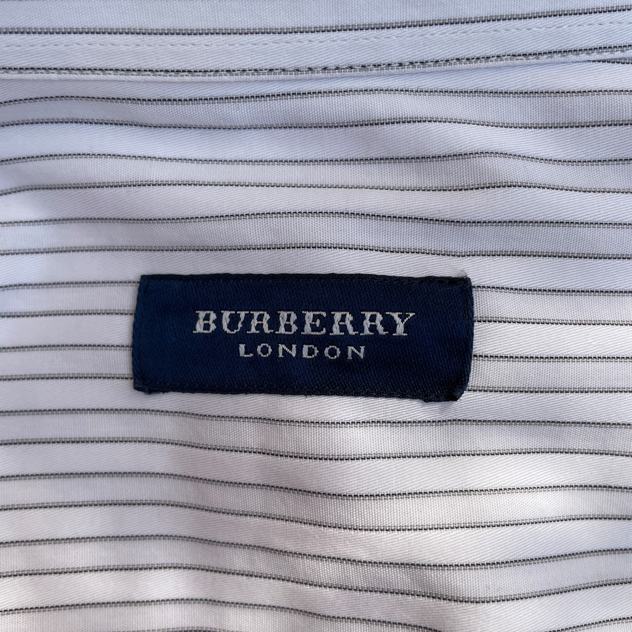 BURBERRY LONDON バーバリー ピンストライプ 長袖シャツ メンズL相当 