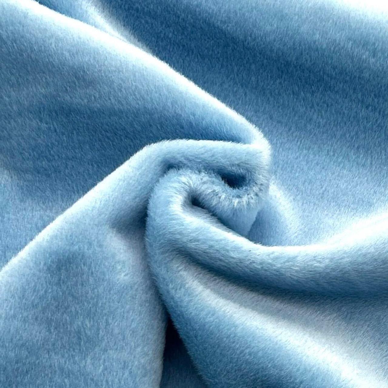 ★AM192◆1.7ｍ◆ラスト1点！アクリル混エコファー生地◆ライトサックス