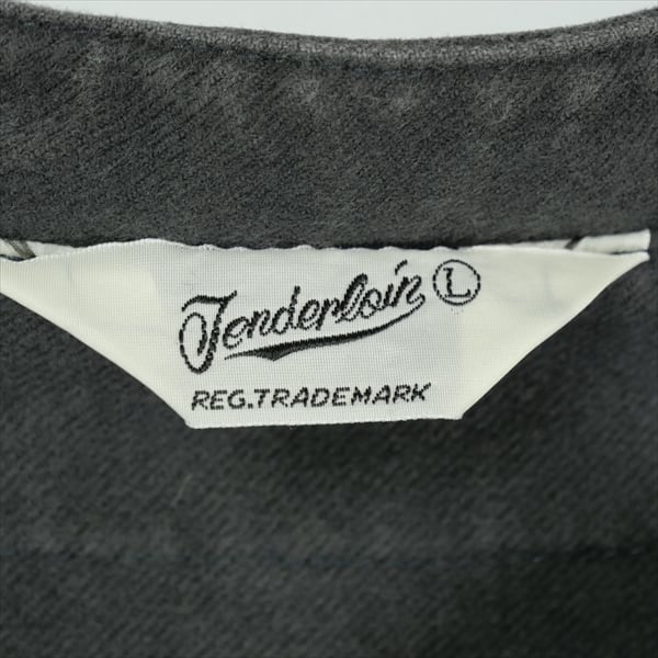 Size【L】 TENDERLOIN テンダーロイン BASEBALL SHT CHARCOAL ベース