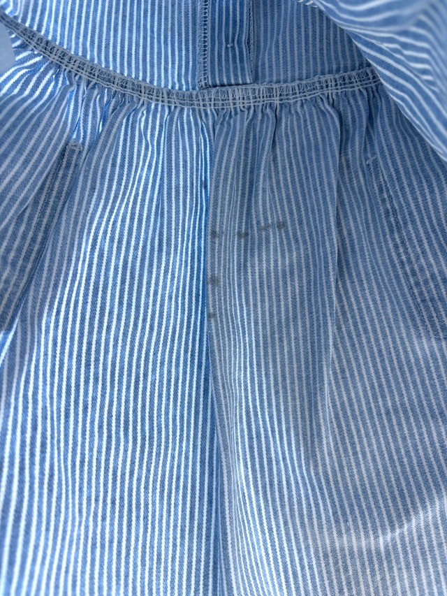 【3T相当・vintage 】OshKosh ヒッコリーワンピース