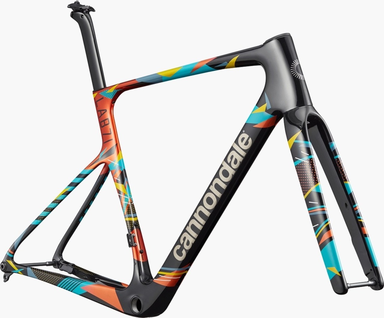 Cannondale LAB71 SuperSix EVO Gen5 A/M Frame Black with WOW colors
