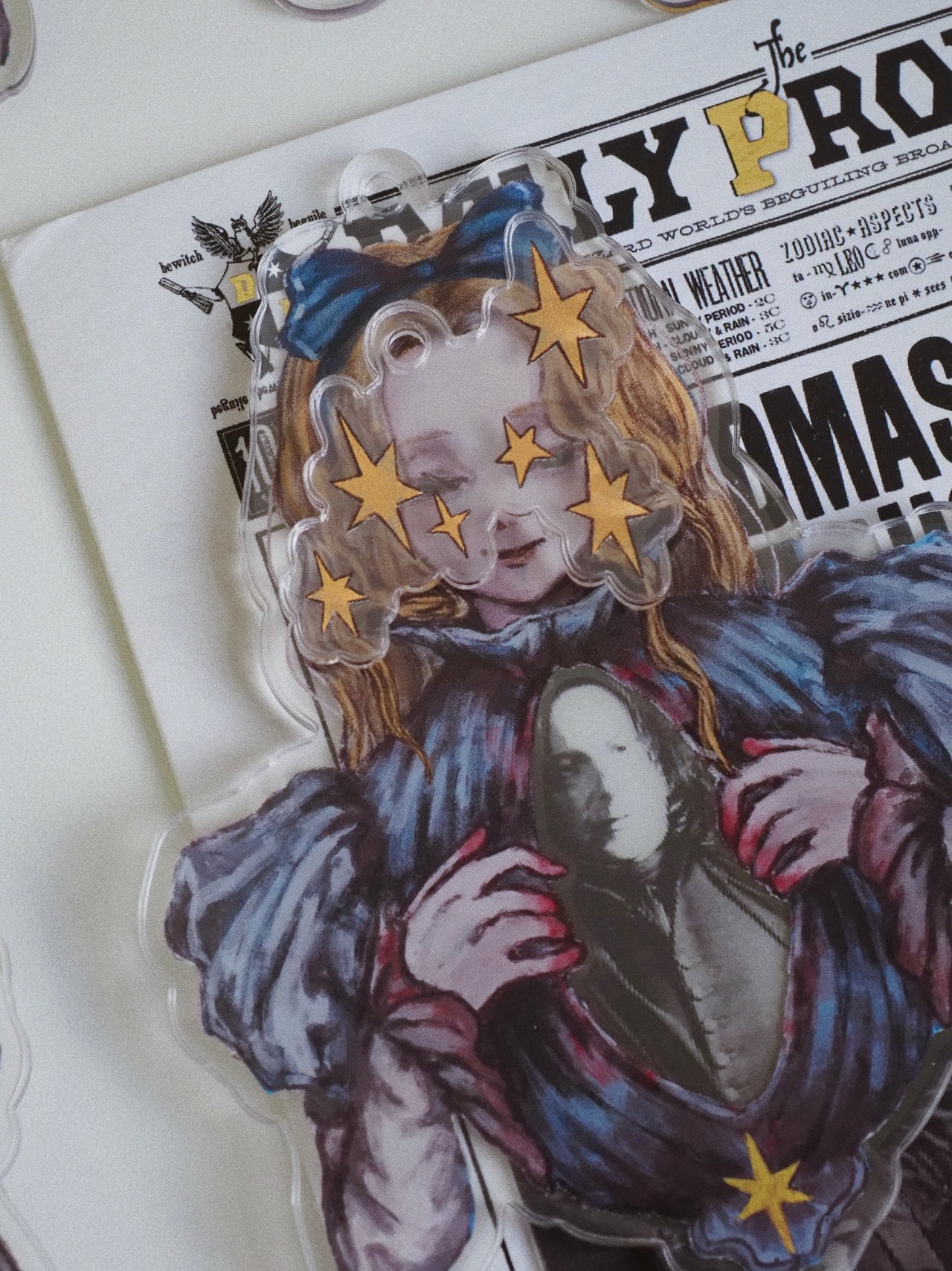 アリス　重ねて楽しむアクリルキーホルダー