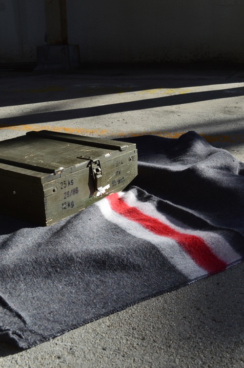 Czech Slovakia 1980's Dead Stock Wool Blanket チェコスロバキア チェコ軍 ウールブランケット デッドストック