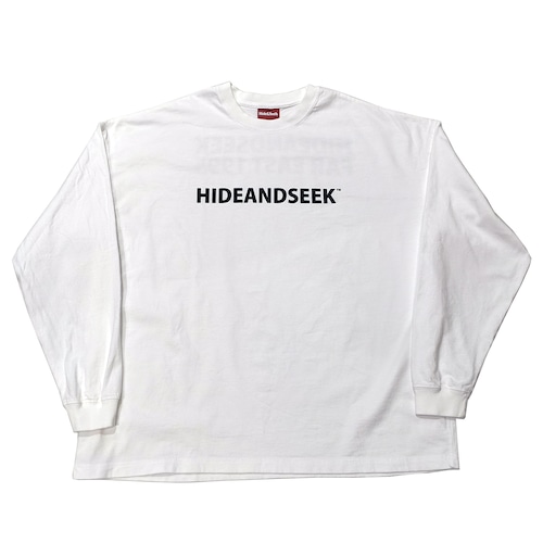 HIDEANDSEEK(ハイドアンドシーク) / FAR EAST 1995 L/S TEE(24SS)(WHITE)(HT-010824)(ロングスリーブTシャツ)