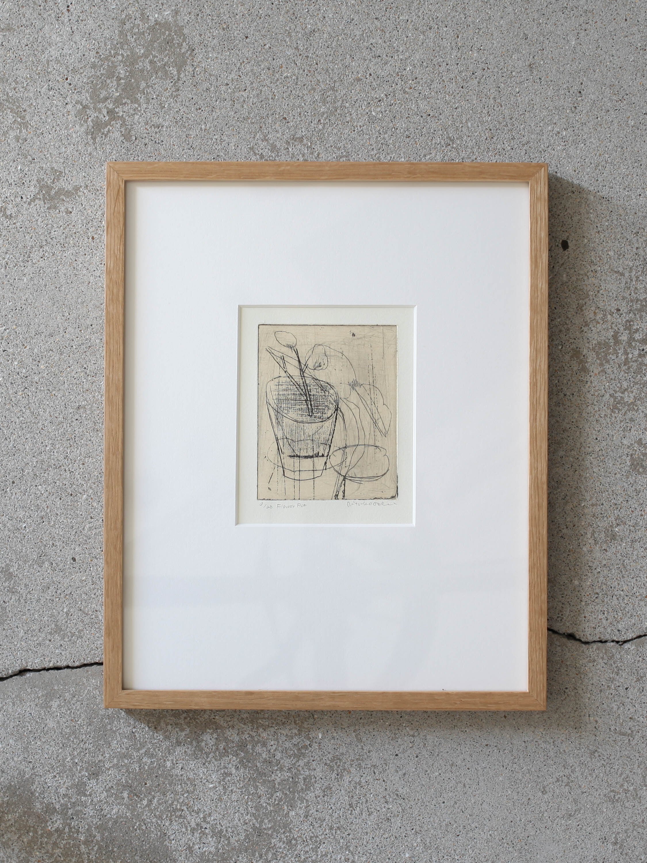 尾関立子 Ritsuko Ozeki|Flower pot(2種)