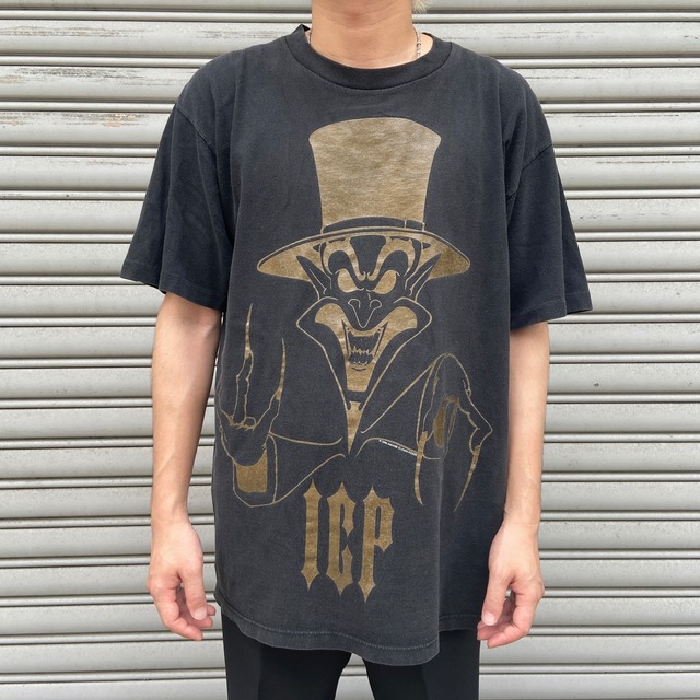 90s インセインクラウンポッシー　ICP ホラーコアバンドTシャツ　L