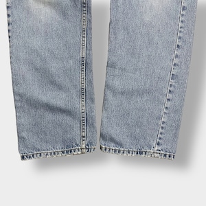 LEVI'S 505 メキシコ製 デニム ジーンズ ジーパン W38 L34 ビッグサイズ レギュラー テーパード 色落ち リーバイス US古着